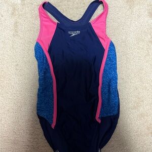 Speedo Navy and Pink Swimwear